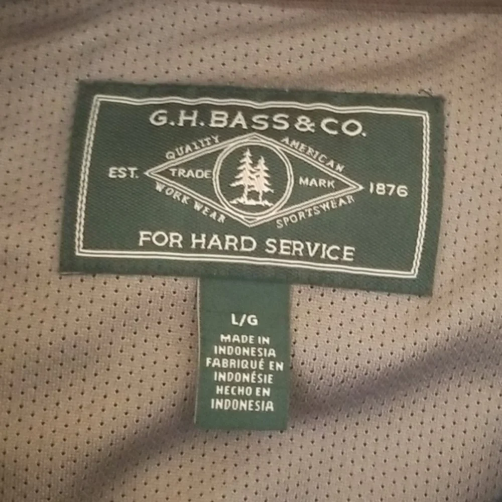 G.H. Bass &‎ co jacket lg